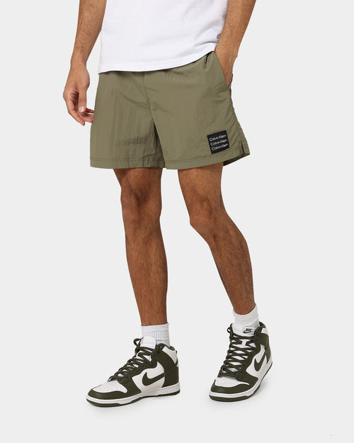 Calvin Klein Medium Drawstring Shorts New Basil