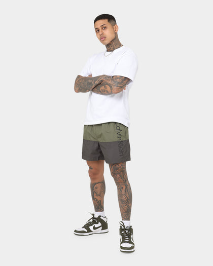 Calvin Klein Medium Drawstring Shorts New Basil