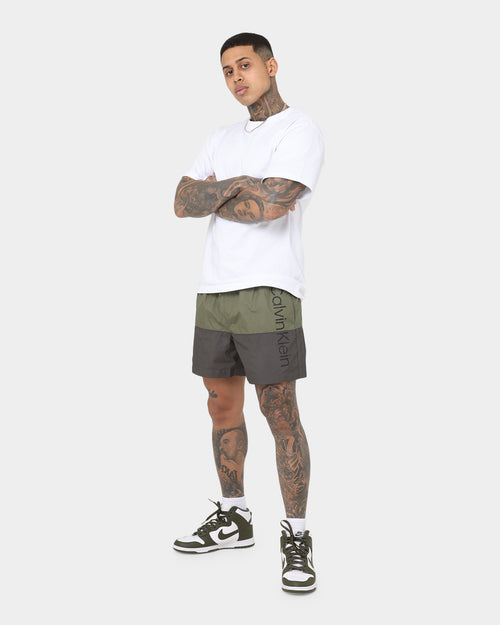 Calvin Klein Medium Drawstring Shorts New Basil