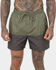 Calvin Klein Medium Drawstring Shorts New Basil
