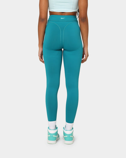 Reebok Women's Cardi B X Reebok High Rise Tights Seapoteal