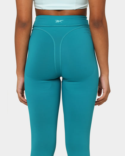 Reebok Women's Cardi B X Reebok High Rise Tights Seapoteal