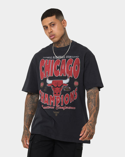 Mitchell & Ness Chicago Bulls 1997 T-Shirt Faded Black