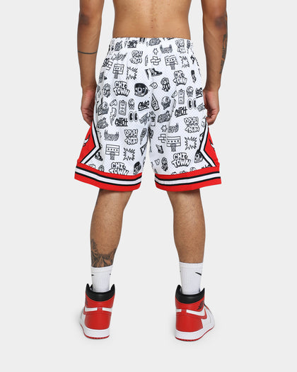Mitchell & Ness Chicago Bulls 1997 Shorts White