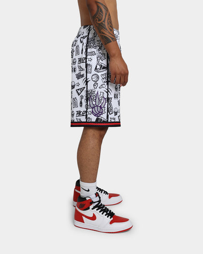 Mitchell & Ness Toronto Raptors 1998 Shorts White