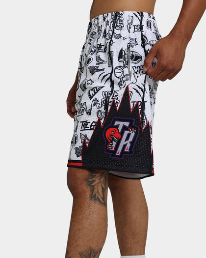 Mitchell & Ness Toronto Raptors 1998 Shorts White