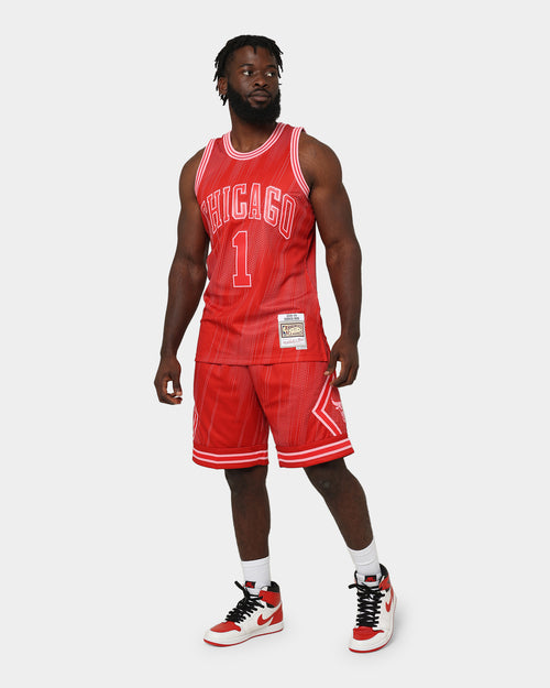 Mitchell & Ness Chicago Bulls '08-'09 'Triple Red' Swingman Shorts Red