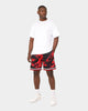 Mitchell & Ness Chicago Bulls Marble Swingman Shorts Red