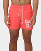 Calvin Klein Medium Drawstring Swim Shorts Coral Crush