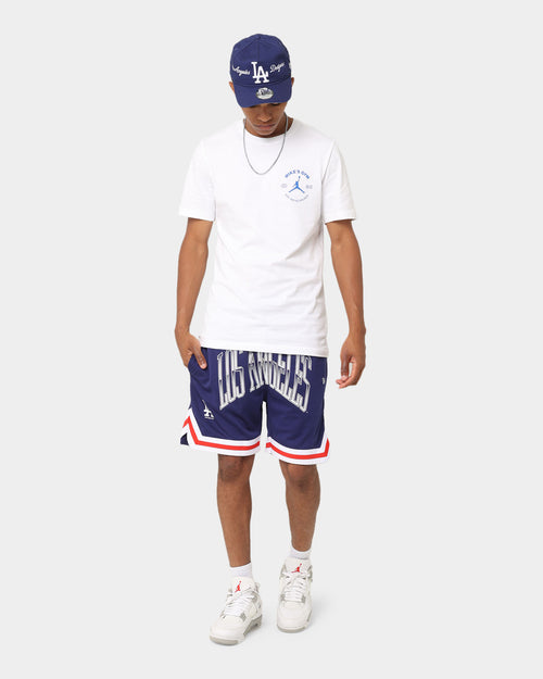 New Era Los Angeles Dodgers Gradient Mesh Shorts Dark Blue
