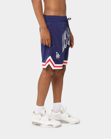 New Era Los Angeles Dodgers Gradient Mesh Shorts Dark Blue