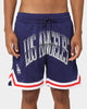 New Era Los Angeles Dodgers Gradient Mesh Shorts Dark Blue