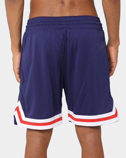 New Era Los Angeles Dodgers Gradient Mesh Shorts Dark Blue