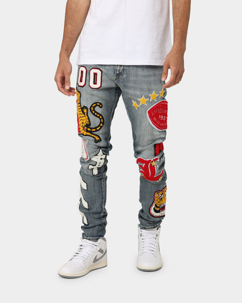 Lifted Anchors "Scholar" Denim Pants Blue