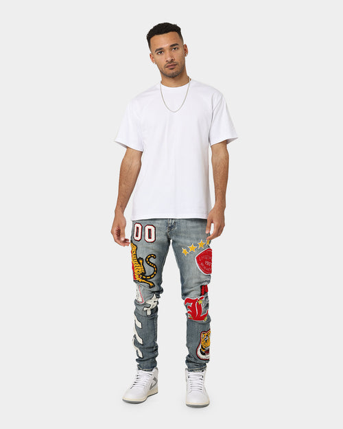 Lifted Anchors "Scholar" Denim Pants Blue