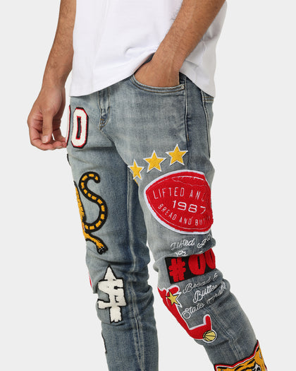 Lifted Anchors "Scholar" Denim Pants Blue