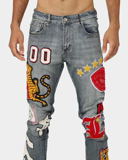 Lifted Anchors "Scholar" Denim Pants Blue