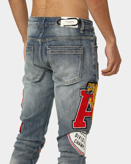 Lifted Anchors "Scholar" Denim Pants Blue