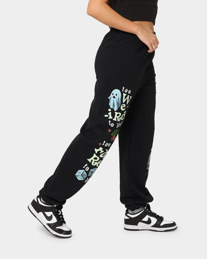 Goat Crew Too Weird To Live Tracksuit Pants Black