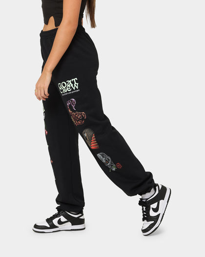Goat Crew Too Weird To Live Tracksuit Pants Black
