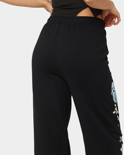 Goat Crew Too Weird To Live Tracksuit Pants Black