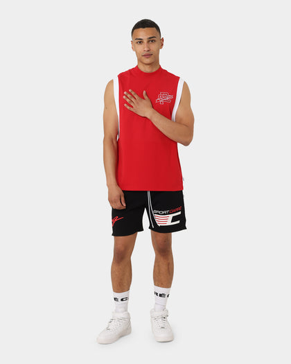 Carré Automobile Sweat Shorts Black