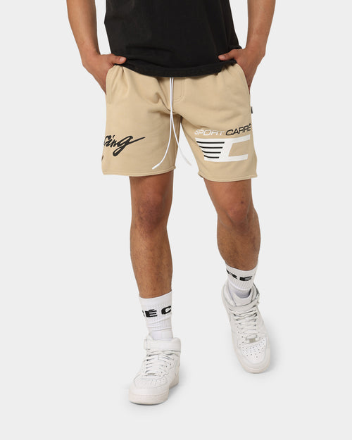 Carré Automobile Sweat Shorts Stone