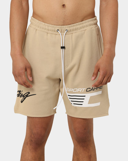 Carré Automobile Sweat Shorts Stone