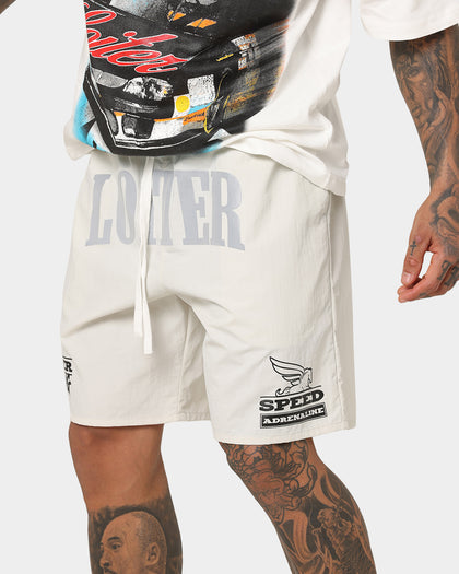 Loiter Roadrunner Beach Shorts Ecru