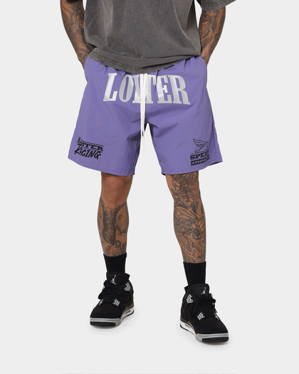 Loiter Roadrunner Beach Shorts Purple