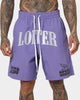 Loiter Roadrunner Beach Shorts Purple