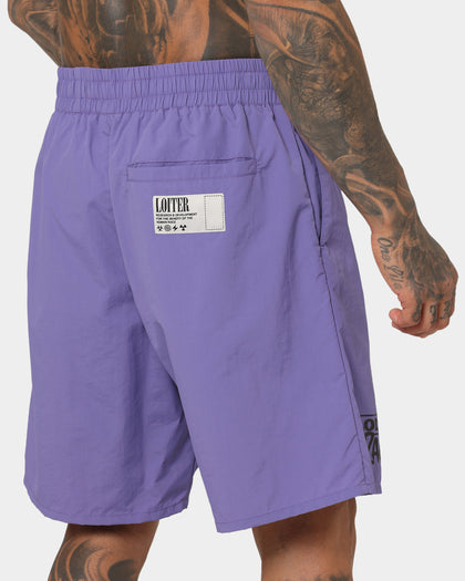 Loiter Roadrunner Beach Shorts Purple