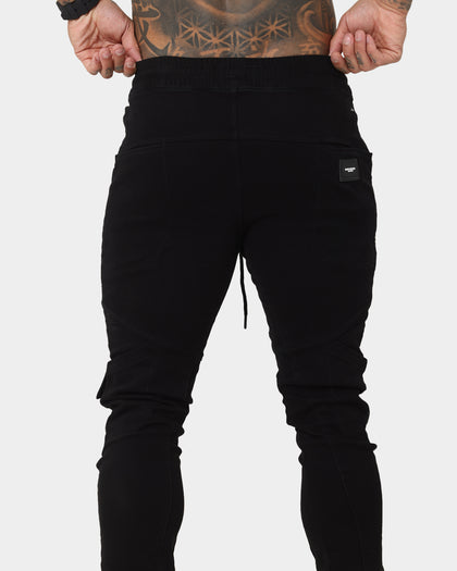 Saint Morta Annex Inset Jogger Black