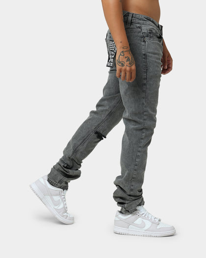 KSUBI Chitch Hardwire Thrashed Jeans Grey