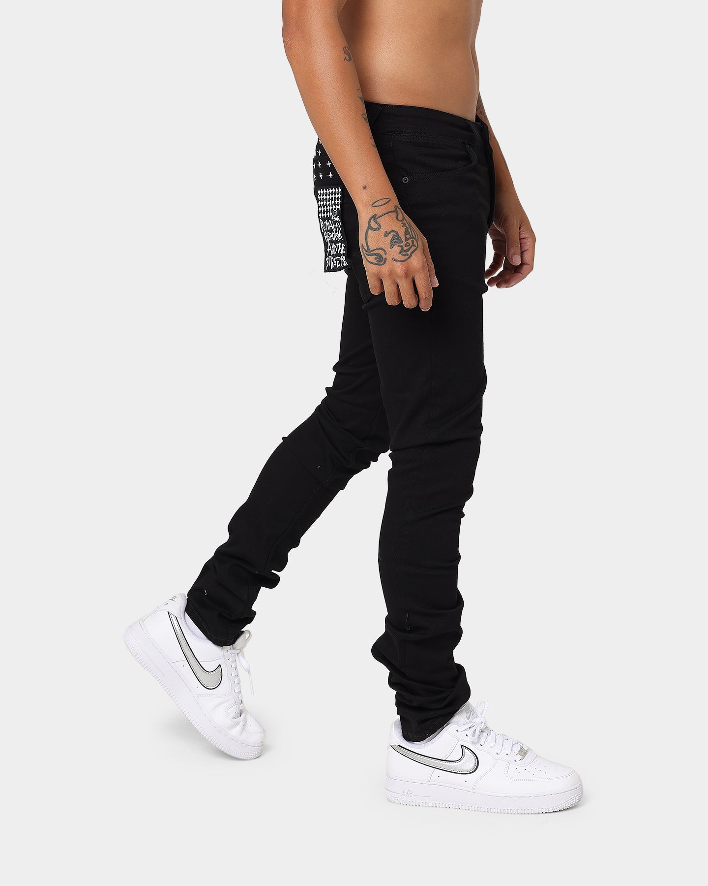 パンツ KSUBI BLACK VAN WINKLE JEANS Van Winkle Laid Black Dead Skinny Jean - Black Denim | Ksubi ++