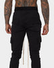MNML Cargo Drawcord II Pants Black