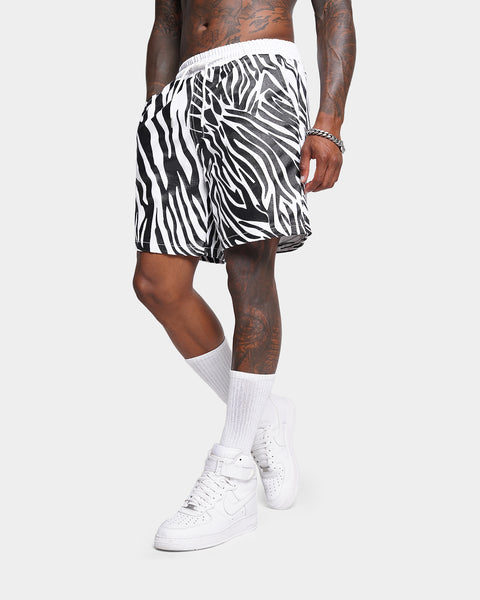 XXIII Zahra Zebra Denim Shorts Zebra | Culture Kings US