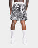 XXIII Zahra Zebra Denim Shorts Zebra