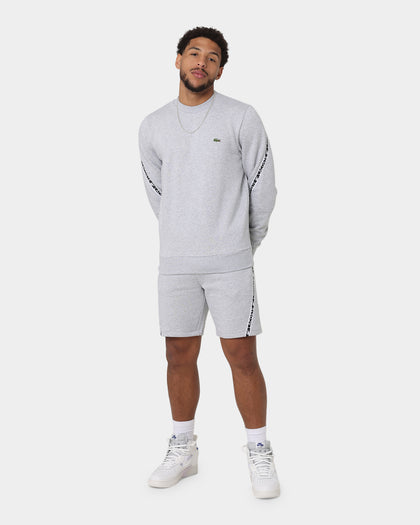 Lacoste Active Tape Interlock Shorts Silver Chine