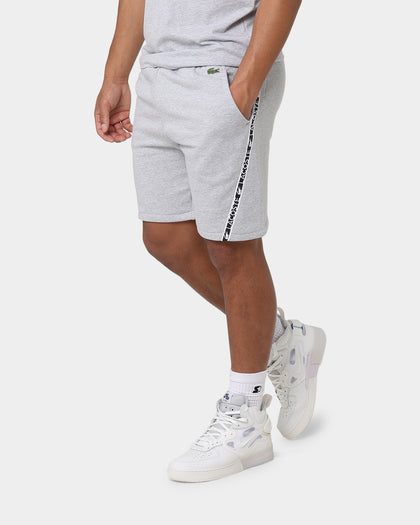Lacoste Active Tape Interlock Shorts Silver Chine