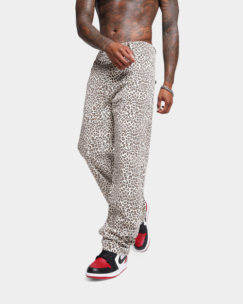 XXIII Christian Leopard Denim Jeans Leopard