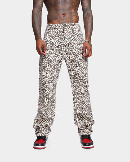 XXIII Christian Leopard Denim Jeans Leopard