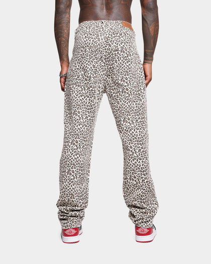 XXIII Christian Leopard Denim Jeans Leopard