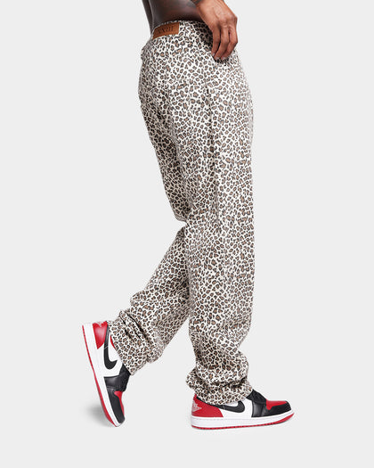 XXIII Christian Leopard Denim Jeans Leopard
