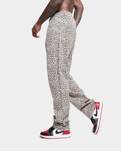 XXIII Christian Leopard Denim Jeans Leopard