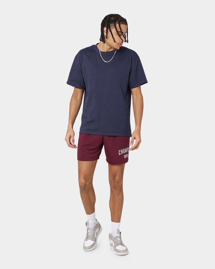 Champion Collegiate Heritage Basketball Shorts Dark Berry Purple