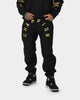 Champion Reverse Weave Arch Logo Jogger Pants Black/Gold