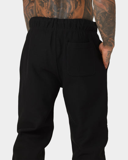 Champion Reverse Weave Arch Logo Jogger Pants Black/Gold