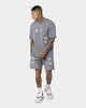 Champion Reverse Weave Arch Logo Shorts Calico Grey