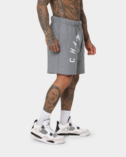 Champion Reverse Weave Arch Logo Shorts Calico Grey